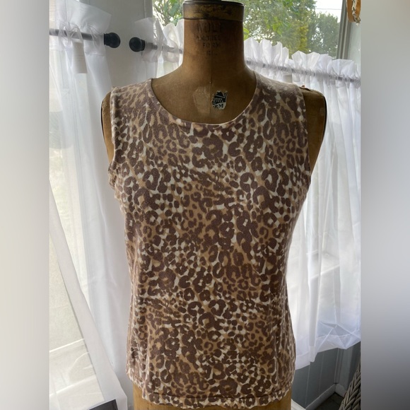 Kate Hill Animal Print Top - Picture 4 of 6